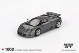 Bugatti EB110 Super Sport (LHD) (Grigio Scuro) - MINI GT - 1:64