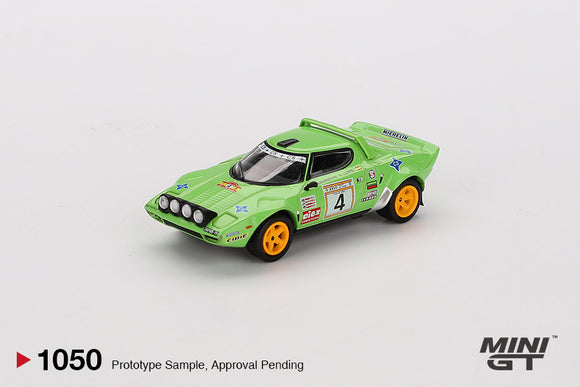 Lancia Stratos HF #4 1979 Spanish Rally Champion - MINI GT - 1:64
