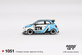 LB-WORKS x Abas Works Abarth 595 IZTK (LHD) - MINI GT - 1:64