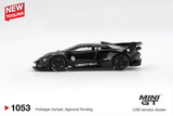 LB-Silhouette WORKS Lamborghini Murcielago GT EVO (LHD) (Black) - MINI GT - 1:64 Modellauto 1/64