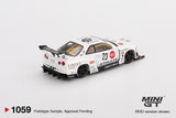 Nissan LB-ER34 Super Silhouette Skyline Athlete/Collet (RHD) - MINI GT - 1:64 Modellauto 1/64