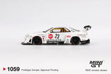 Nissan LB-ER34 Super Silhouette Skyline Athlete/Collet (RHD) - MINI GT - 1:64 Modellauto 1/64