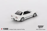 Nissan Skyline GT-R (R32) VeilSide Combat C-I (RHD) (White) - MINI GT - 1:64