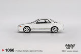 Nissan Skyline GT-R (R32) VeilSide Combat C-I (RHD) (White) - MINI GT - 1:64