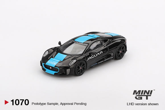 Jaguar C-X75 (LHD) (Black) - MINI GT - 1:64