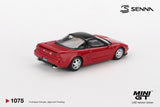 Honda NS-X Prototype Midship Sports 1989 Ayrton Senna with Figure - MINI GT - 1:64 Modellauto 1/64