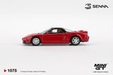 Honda NS-X Prototype Midship Sports 1989 Ayrton Senna with Figure - MINI GT - 1:64 Modellauto 1/64