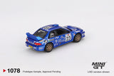 Subaru Impreza WRC99 #23 2000 Acropolis Rally - MINI GT - 1:64 - Modelcars Passion