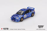 Subaru Impreza WRC99 #23 2000 Acropolis Rally - MINI GT - 1:64 - Modelcars Passion