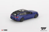 BMW M5 Touring (LHD) (Marina Bay Blue Metallic) - MINI GT - 1:64 - Modelcars Passion