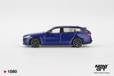 BMW M5 Touring (LHD) (Marina Bay Blue Metallic) - MINI GT - 1:64 - Modelcars Passion