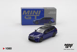 BMW M5 Touring (LHD) (Marina Bay Blue Metallic) - MINI GT - 1:64 - Modelcars Passion