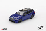 BMW M5 Touring (LHD) (Marina Bay Blue Metallic) - MINI GT - 1:64 - Modelcars Passion