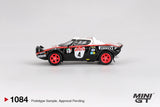 Lancia Stratos HF #4 1978 Rally Sanremo Winner - MINI GT - 1:64 Modellauto 1/64