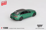 BMW M5 (LHD) (Isle of Man Green Metallic) - MINI GT - 1:64 - Modelcars Passion
