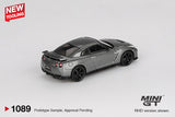 Nissan GT-R Nismo (R35) CRS Version (RHD) (Dark Metal Gray) - MINI GT - 1:64 - Modelcars Passion