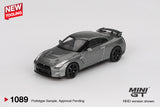 Nissan GT-R Nismo (R35) CRS Version (RHD) (Dark Metal Gray) - MINI GT - 1:64 - Modelcars Passion