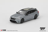 BMW M5 Touring (LHD) (Brooklyn Grey Metallic) - MINI GT - 1:64 Modellauto 1/64