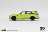 BMW M3 M Performance Touring (LHD) (Sao Paulo Yellow) - MINI GT - 1:64 Modellauto 1/64