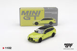 BMW M3 M Performance Touring (LHD) (Sao Paulo Yellow) - MINI GT - 1:64 Modellauto 1/64
