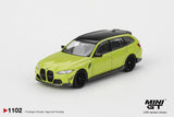 BMW M3 M Performance Touring (LHD) (Sao Paulo Yellow) - MINI GT - 1:64 Modellauto 1/64