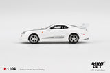 Toyota Supra VeilSide Combat V-I (LHD) (White) - MINI GT - 1:64 Modellauto 1/64