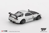 Mazda RX-7 RE-Amemiya (RHD) (Silver Metallic) - MINI GT - 1:64 - Modelcars Passion