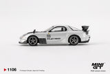 Mazda RX-7 RE-Amemiya (RHD) (Silver Metallic) - MINI GT - 1:64 - Modelcars Passion