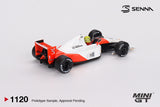 McLaren MP4/6 #1 Ayrton Senna 1991 Japanese Grand Prix 2nd Place - MINI GT - 1:64 Modellauto 1/64