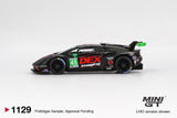 Lamborghini Huracán GT3 EVO2 #45 No. 45 DEX Imaging 2024 IMSA Daytona 24 Hrs - MINI GT - 1:64 Modellauto 1/64