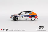 Lancia Delta HF Integrale Evoluzione #1 1993 Rally Monte-Carlo - MINI GT - 1:64 - Modelcars Passion