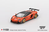 LB★WORKS Lamborghini Aventador Limited Edition (RHD) (Orange MDX 2025) - MINI GT - 1:64 Modellauto 1/64