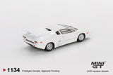 Lamborghini Countach 25th Anniversary (LHD) (White) - MINI GT - 1:64 Modellauto 1/64