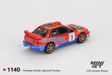 Subaru Impreza WRC97 #1 1999 DRM Champion - MINI GT - 1:64 - Modelcars Passion