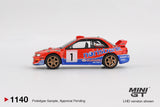 Subaru Impreza WRC97 #1 1999 DRM Champion - MINI GT - 1:64 - Modelcars Passion