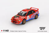 Subaru Impreza WRC97 #1 1999 DRM Champion - MINI GT - 1:64 - Modelcars Passion