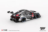Porsche 911 GT3 R #77 AO Racing 2025 IMSA Petit Le Mans - MINI GT - 1:64 Modellauto 1/64