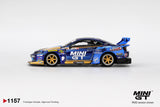 Nissan Silvia (S15) LB-Super Silhouette #555 Team MINI GT Liberty Walk 2025 Formula Drift - MINI GT - 1:64 Modellauto 1/64