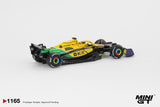 McLaren MCL38 #81 Oscar Piastri 2024 F1 Monaco GP 2nd Place - MINI GT - 1:64 Modellauto 1/64