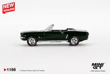 Ford Mustang Convertible 1964 (LHD) (Highland Green) - MINI GT - 1:64 Modellauto 1/64