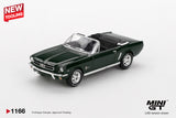 Ford Mustang Convertible 1964 (LHD) (Highland Green) - MINI GT - 1:64 Modellauto 1/64