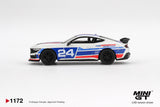 Ford Mustang Dark Horse #24 Ford Performance Racing School - MINI GT - 1:64 Modellauto 1/64
