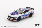 Ford Mustang Dark Horse #24 Ford Performance Racing School - MINI GT - 1:64 Modellauto 1/64