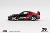 Toyota GR86 LB★Nation Advan - MINI GT - 1:64 Modellauto 1/64