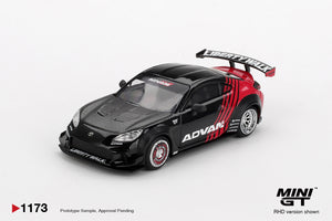 Toyota GR86 LB★Nation Advan - MINI GT - 1:64
