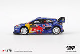 Ford Puma Rally1 #55 M-Sport Ford WRT 2025 Rally Monte-Carlo - MINI GT - 1:64 Modellauto 1/64