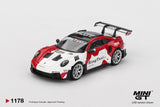 Porsche 911 (992) GT3 RS Weissach RingTaxi.com - MINI GT - 1:64 Modellauto 1/64