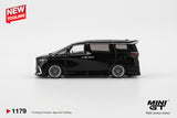 Toyota Alphard 40 KUHL (RHD) (Black) - MINI GT - 1:64 Modellauto 1/64