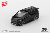 Toyota Alphard 40 KUHL (RHD) (Black) - MINI GT - 1:64 Modellauto 1/64