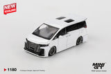 Toyota Vellfire 40 KUHL (RHD) (White) - MINI GT - 1:64 Modellauto 1/64